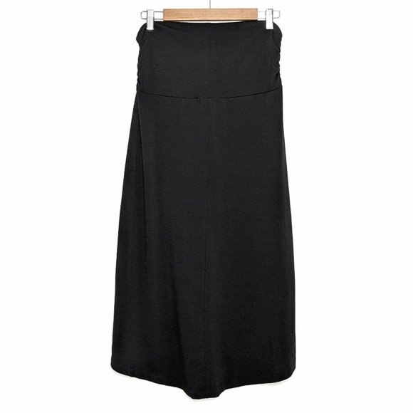 [SOLD] EDDIE BAUER Skirt Long Black Skirt - Picture 5 of 10